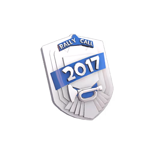 Genuine Rally Call 2017 Participant-Helper Medal